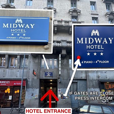 Hotel Midway Milan Bagian luar foto
